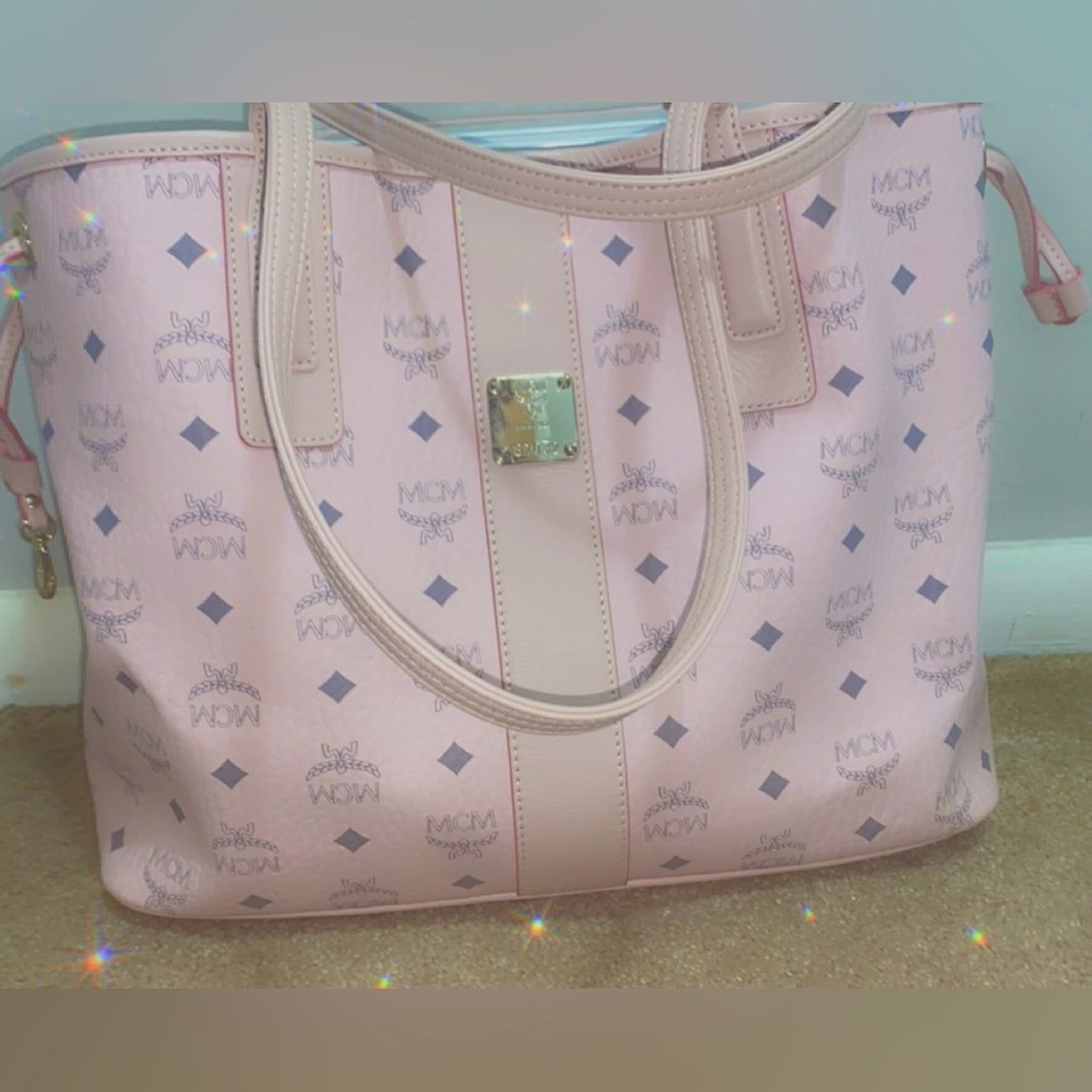 Pink MCM Tote